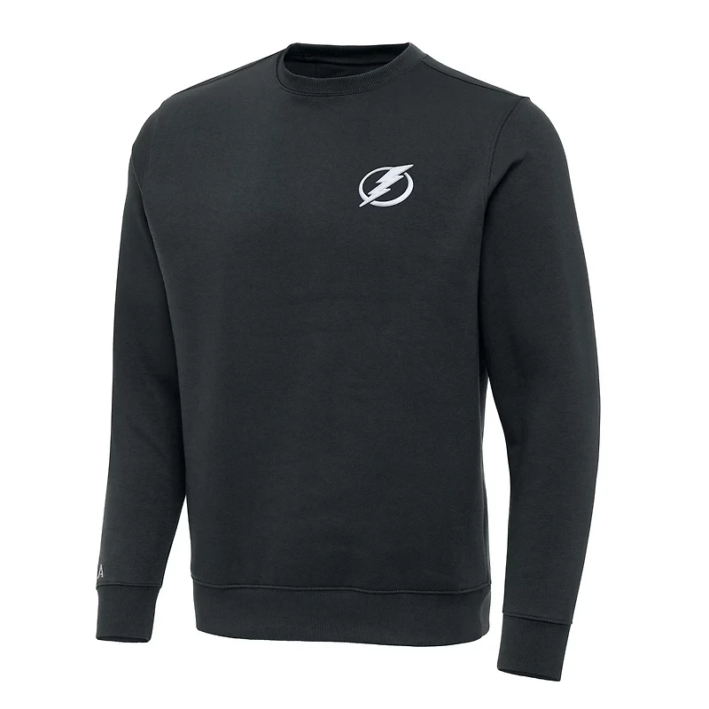 Antigua Tampa Bay Lightning Victory Crewneck Pullover Sweatshirt