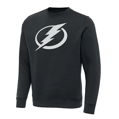 Antigua Tampa Bay Lightning Victory Crewneck Pullover Sweatshirt
