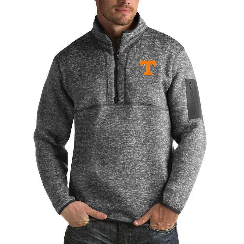 Antigua Tennessee Volunteers Fortune Big Tall Quarter-Zip Pullover Jacket