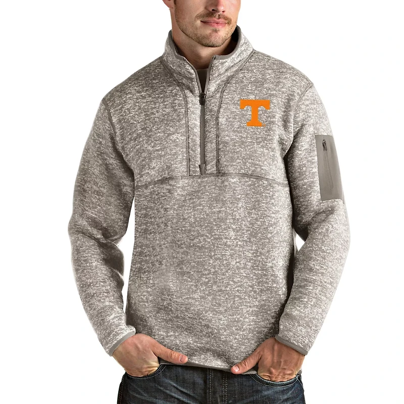 Antigua Tennessee Volunteers Fortune Half-Zip Pullover Jacket