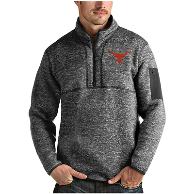 Antigua Texas Longhorns Fortune Quarter-Zip Pullover Jacket