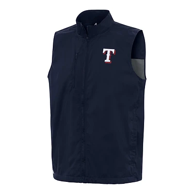 Antigua Texas Rangers Brisk Full-Zip Vest