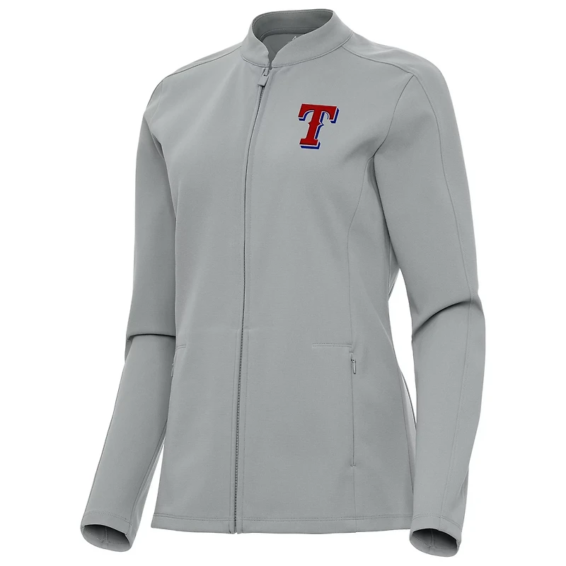 Antigua Texas Rangers Regard Full-Zip Jacket