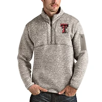 Antigua Texas Tech Raiders Fortune Half-Zip Pullover Jacket