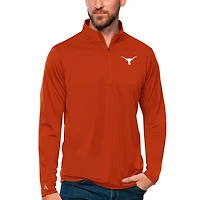 Antigua Texas Texas Longhorns Tribute Quarter-Zip Top
