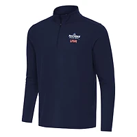 Antigua USA Hockey 2025 4 Nations Face Off Intent Quarter-Zip Top