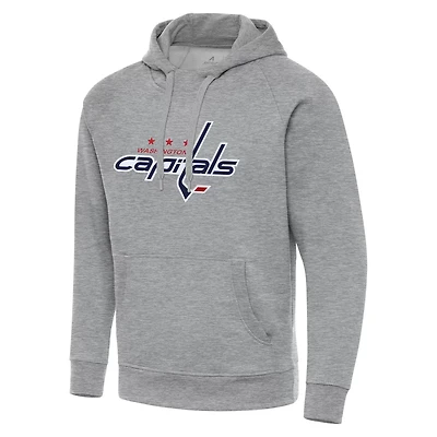 Antigua Washington Capitals Big  Tall Victory Pullover Hoodie