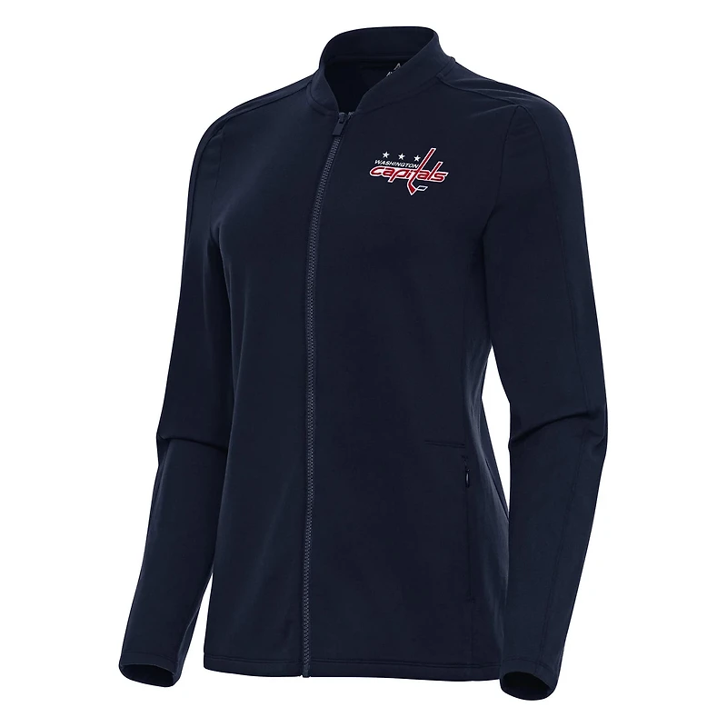 Antigua Washington Capitals Continual Full-Zip Jacket
