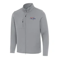 Antigua Washington Capitals Objection Double-Peached Full-Zip Jacket