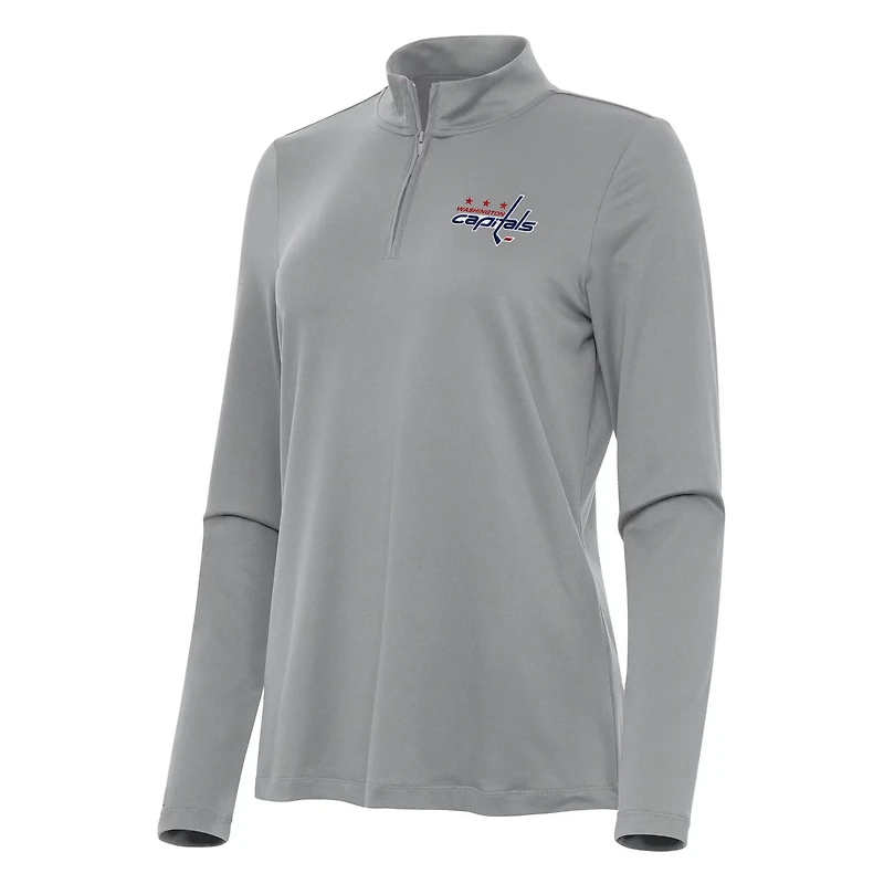 Antigua Washington Capitals Reprocess Quarter-Zip Top