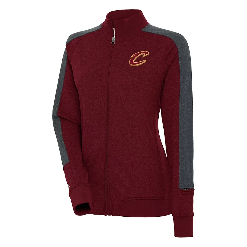 Antigua Women’s Cleveland Cavaliers Strike Full-Zip Track Jacket