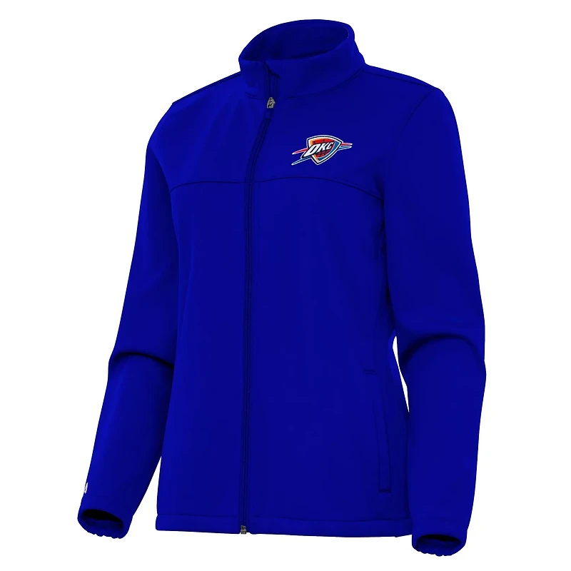Antigua Women's Oklahoma City Thunder Links 2 Full-Zip Golf Jacket