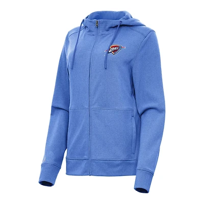 Antigua Women’s Oklahoma City Thunder Seeker Full-Zip Hoodie Jacket