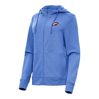 Antigua Women’s Oklahoma City Thunder Seeker Full-Zip Hoodie Jacket