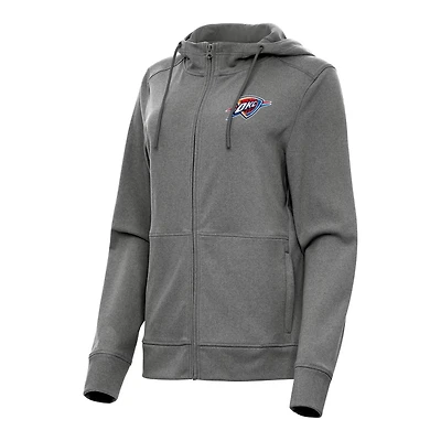 Antigua Women’s Oklahoma City Thunder Seeker Full-Zip Hoodie Jacket