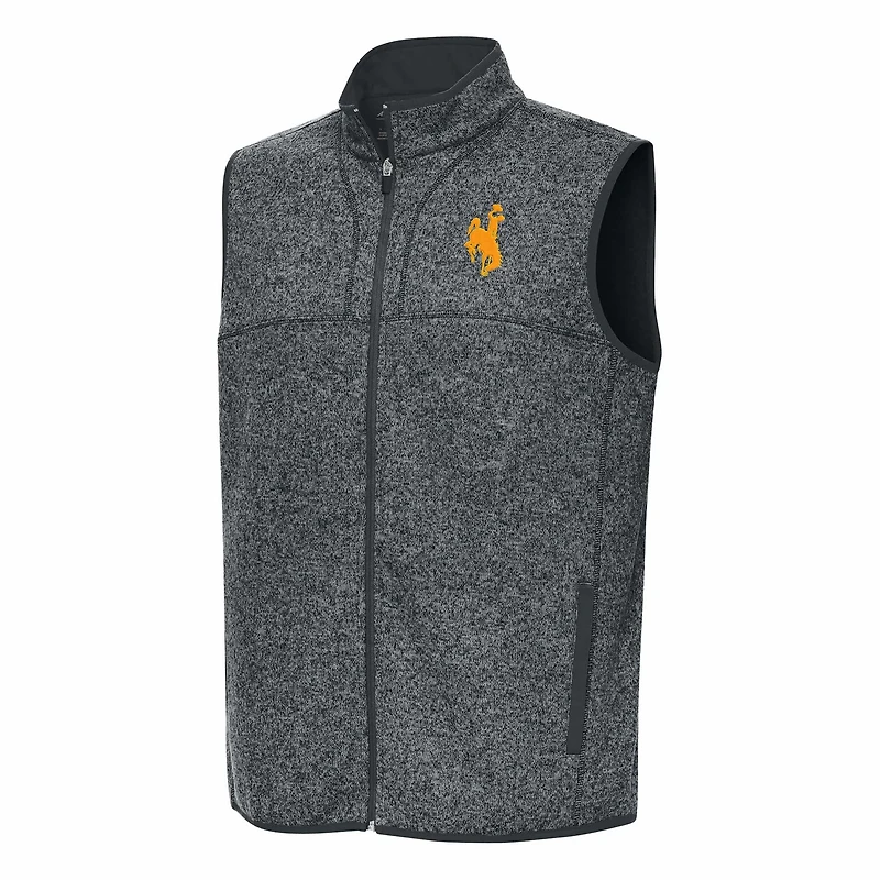Antigua Wyoming Cowboys Fortune Full-Zip Vest