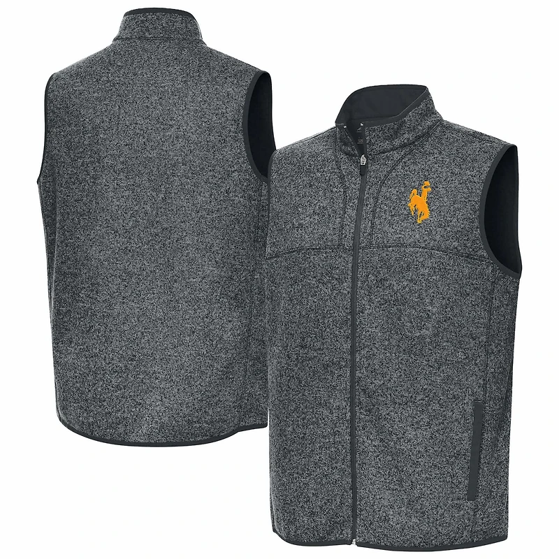 Antigua Wyoming Cowboys Fortune Full-Zip Vest