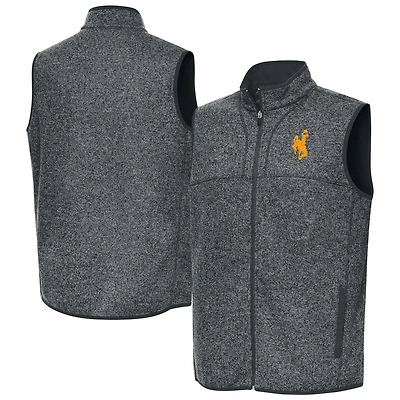 Antigua Wyoming Cowboys Fortune Full-Zip Vest