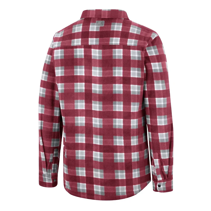Colosseum / Alabama Tide Ellis Plaid Full-Snap Shirt Jacket