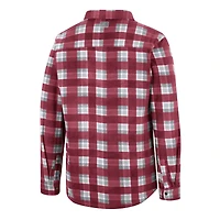 Colosseum / Alabama Tide Ellis Plaid Full-Snap Shirt Jacket