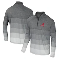 Colosseum Alabama Crimson Tide AI Striped Mesh Quarter-Zip Raglan Windshirt