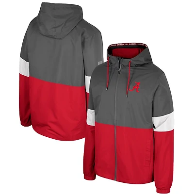 Colosseum Alabama Crimson Tide Miles Full-Zip Jacket
