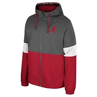 Colosseum Alabama Crimson Tide Miles Full-Zip Jacket