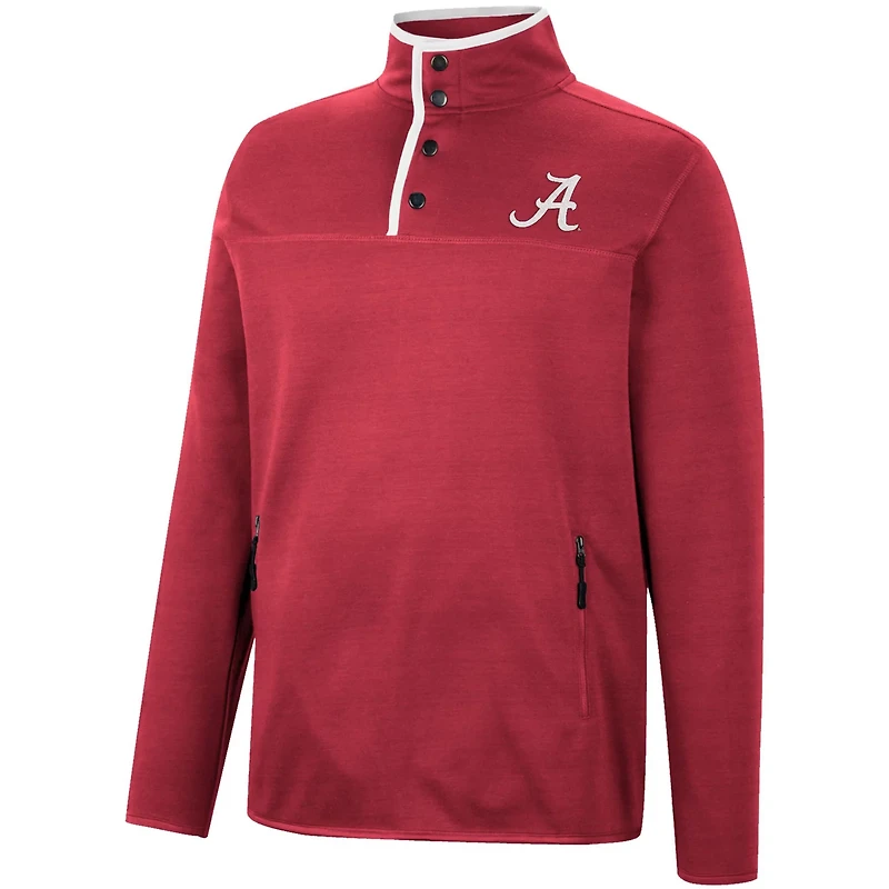 Colosseum Alabama Tide Rebound Quarter-Snap Jacket