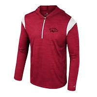 Colosseum Arkansas Razorbacks Dozer Half-Zip Windshirt