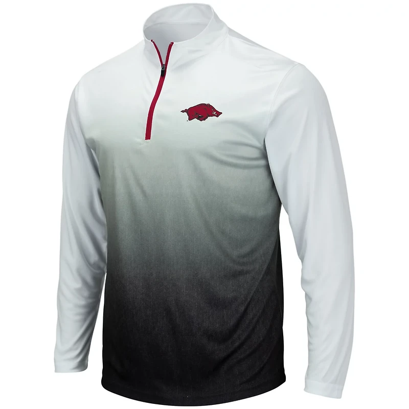 Colosseum Arkansas Razorbacks Magic Team Logo Quarter-Zip Jacket