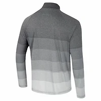 Colosseum Auburn Tigers AI Striped Mesh Quarter-Zip Raglan Windshirt