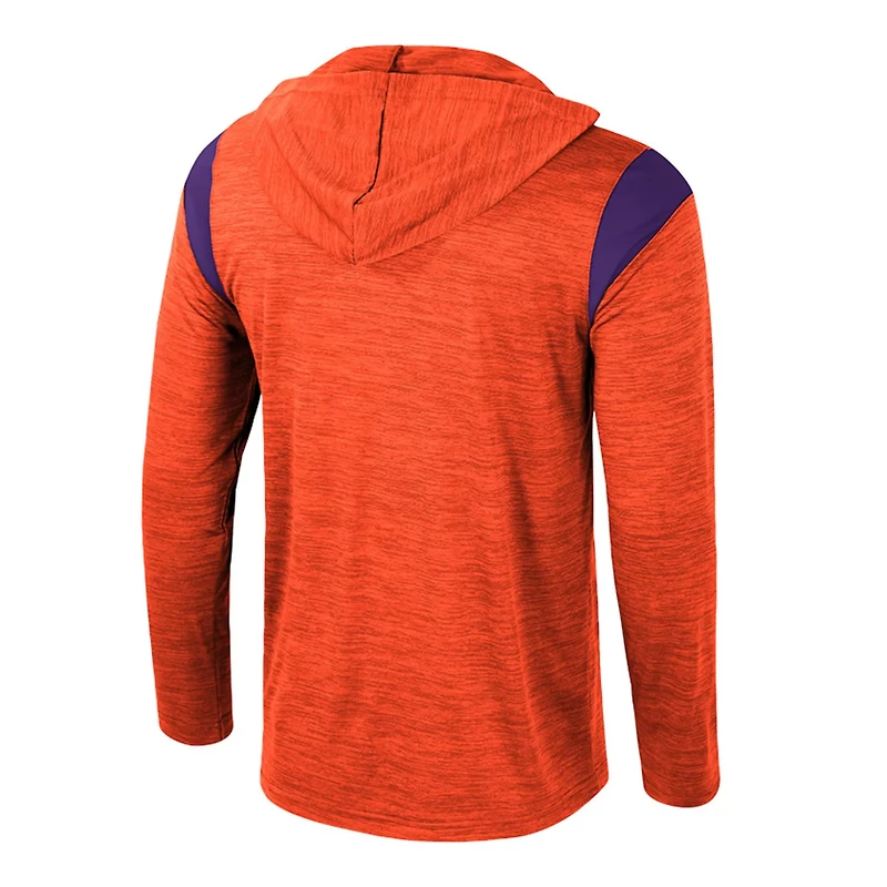 Colosseum Clemson Tigers Dozer Half-Zip Windshirt