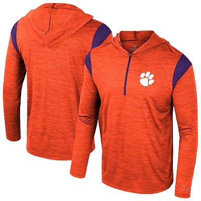 Colosseum Clemson Tigers Dozer Half-Zip Windshirt