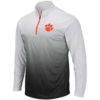 Colosseum Clemson Tigers Magic Team Logo Quarter-Zip Jacket