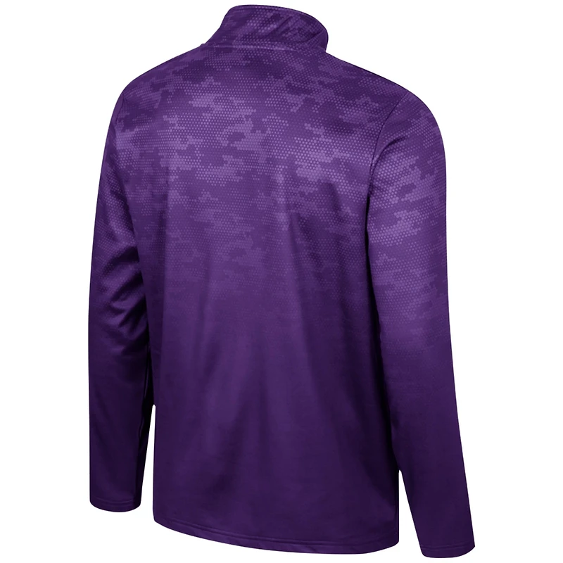 Colosseum Clemson Tigers The Machine Half-Zip Jacket