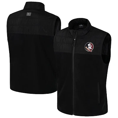 Colosseum Florida State Seminoles Block The Sun Full-Zip Vest