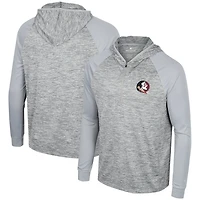 Colosseum Florida State Seminoles Cybernetic Raglan Quarter-Zip Hooded Top