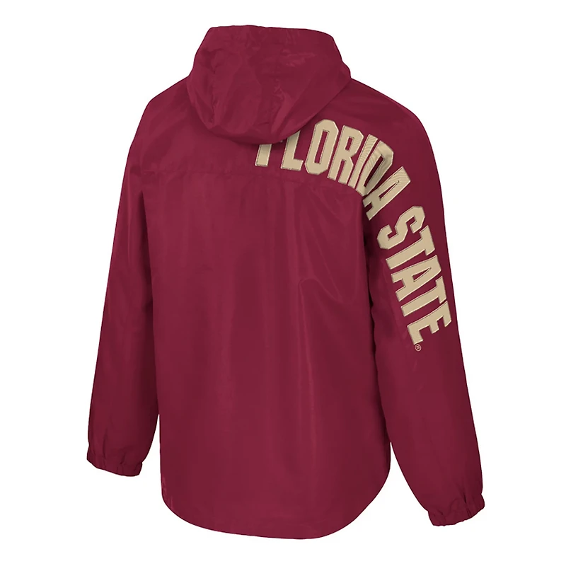 Colosseum Florida State Seminoles Reloaded Anorak Half-Zip Jacket