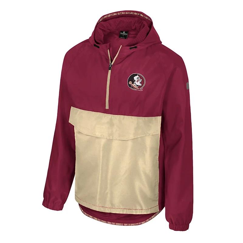 Colosseum Florida State Seminoles Reloaded Anorak Half-Zip Jacket