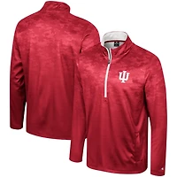 Colosseum Indiana Hoosiers The Machine Half-Zip Jacket