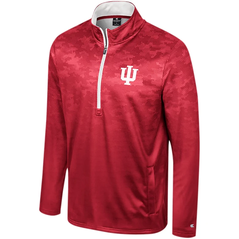 Colosseum Indiana Hoosiers The Machine Half-Zip Jacket