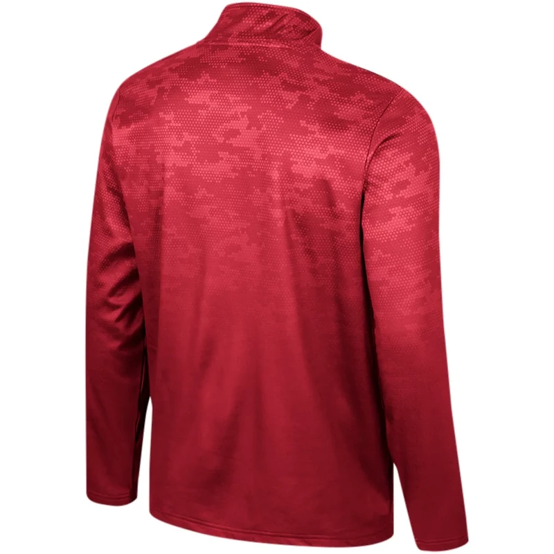 Colosseum Indiana Hoosiers The Machine Half-Zip Jacket
