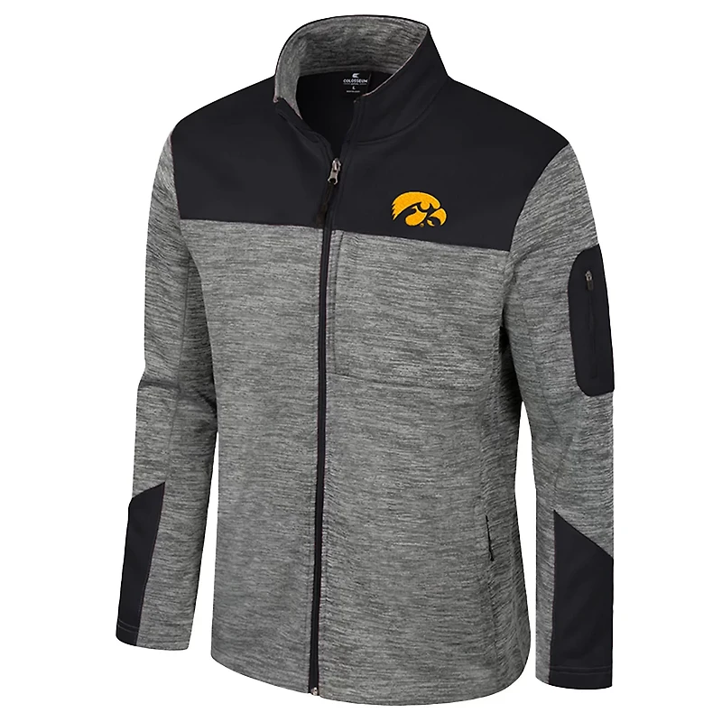 Colosseum Iowa Hawkeyes Guard Full-Zip Jacket