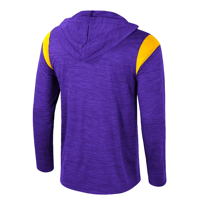 Colosseum LSU Tigers Dozer Half-Zip Windshirt