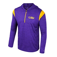Colosseum LSU Tigers Dozer Half-Zip Windshirt