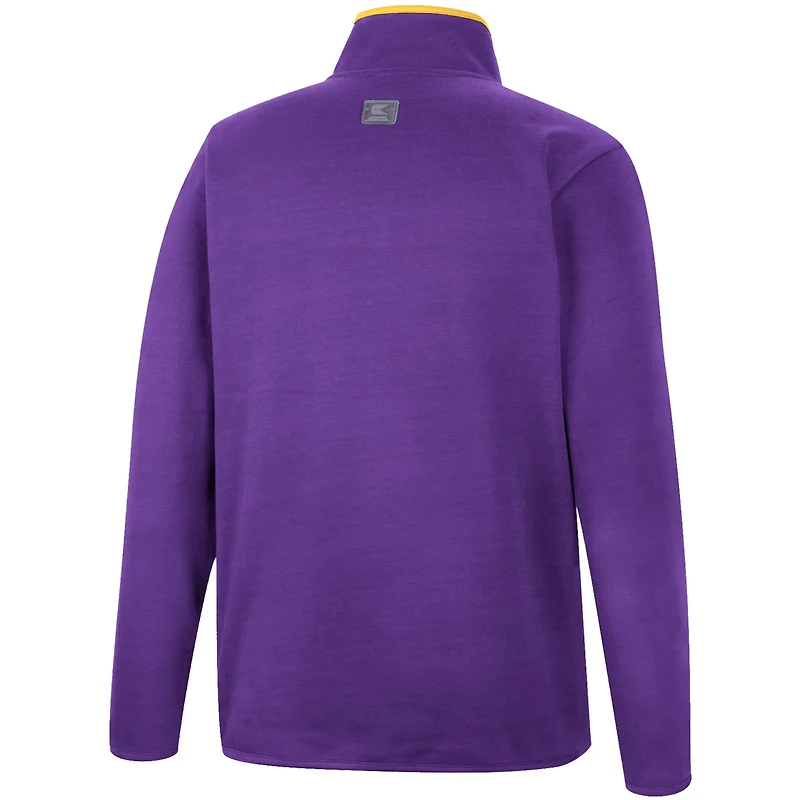 Colosseum LSU Tigers Rebound Quarter-Snap Jacket