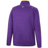 Colosseum LSU Tigers Rebound Quarter-Snap Jacket