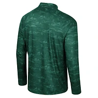 Colosseum Michigan State Spartans Carson Raglan Quarter-Zip Jacket