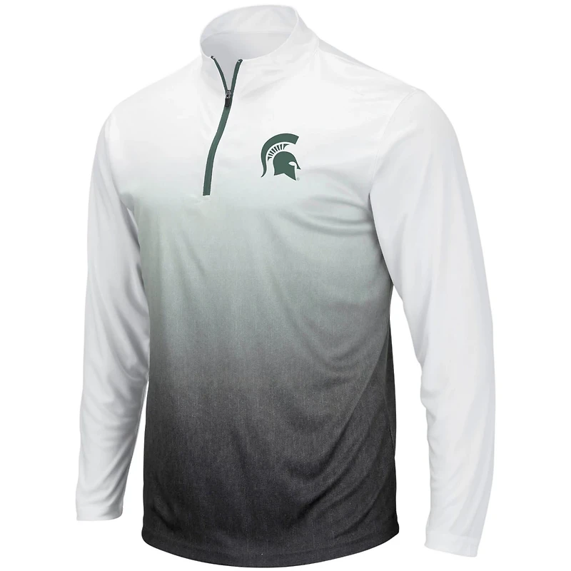 Colosseum Michigan State Spartans Magic Team Logo Quarter-Zip Jacket