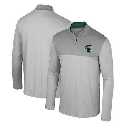 Colosseum Michigan State Spartans Tuck Quarter-Zip Top